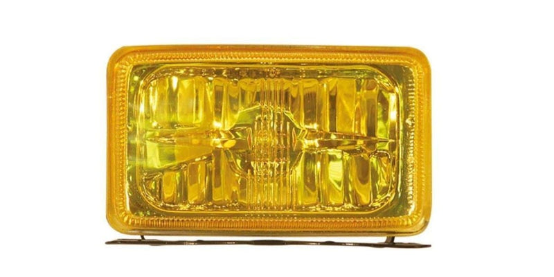 Autogear Mini Rectangular Lamp - Yellow/Clear - Modern Auto Parts