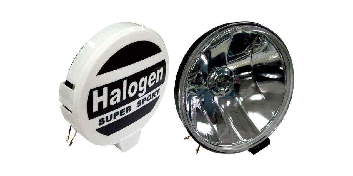 Autogear Round Spot Lights -  Smoked Lens With Covers - Modern Auto Parts