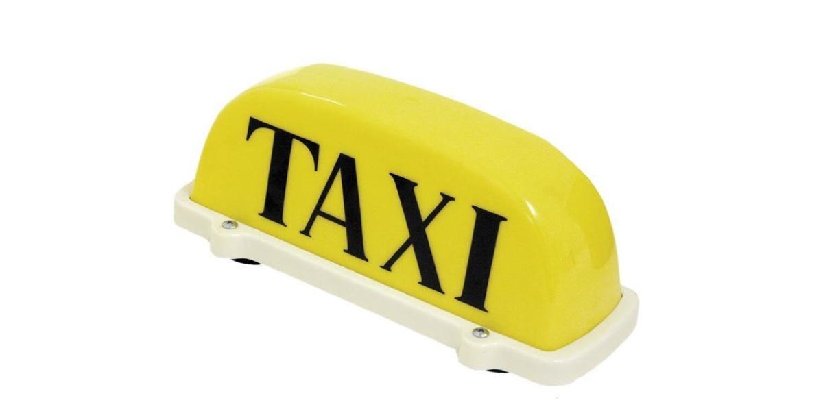 Autogear Suction Yellow Taxi Sign - Modern Auto Parts