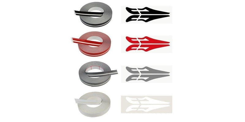 Autogear Twin Pin Stripe Decal 100Cm - Modern Auto Parts