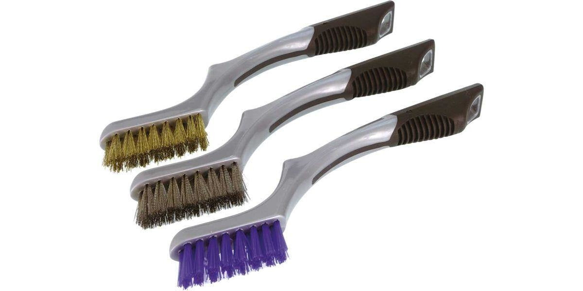 Autogear Universal Cleaning Brushes - Nylon / Stainless Steel / Brass - Modern Auto Parts