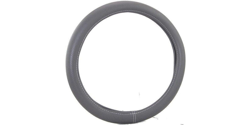 Autogear Universal Steering Wheel Cover Grey - Medium - Modern Auto Parts