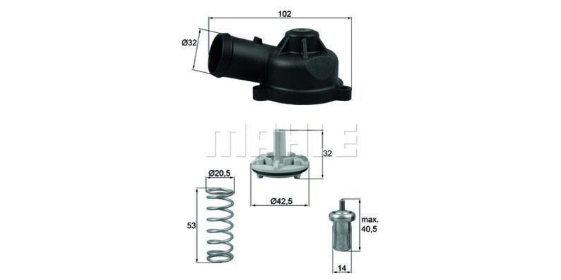 Behr-Mahle Thermostat 83 Deg (Ti24483D) - Modern Auto Parts