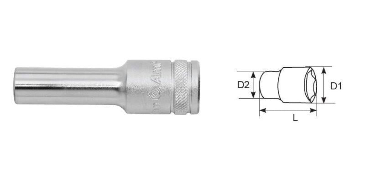 Bolt-Fit 1/2 Dr. 10Mm 6Pt Deep Socket AMPRO T52440 tools at Modern Auto Parts!