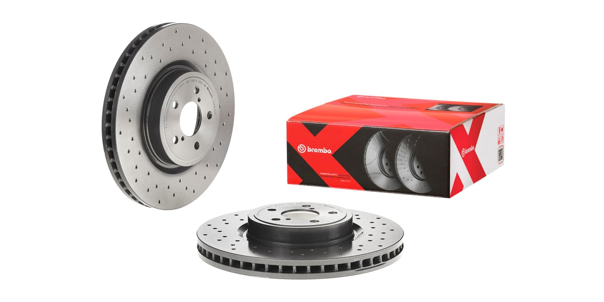 Brake Disc Front (1-In-Box) Subaru Forester Legacy Outback (Brembo - 09A8701X)