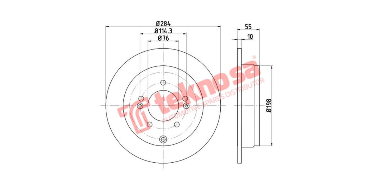 Brake Disc Hyundai Azera (Rs)