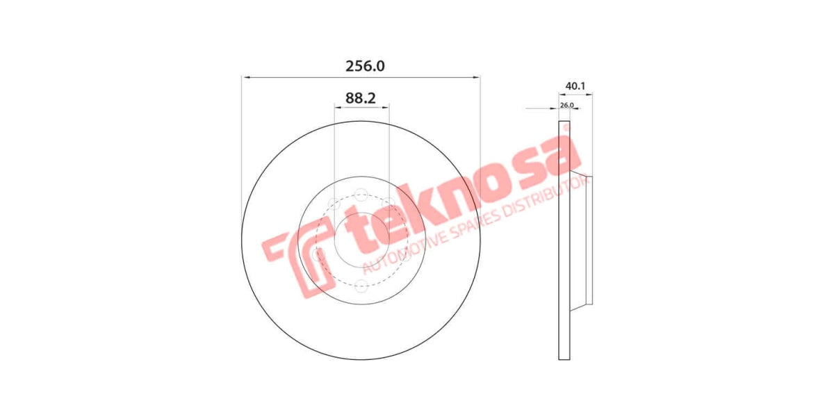 Brake Disc Isuzu Kb (Fv)