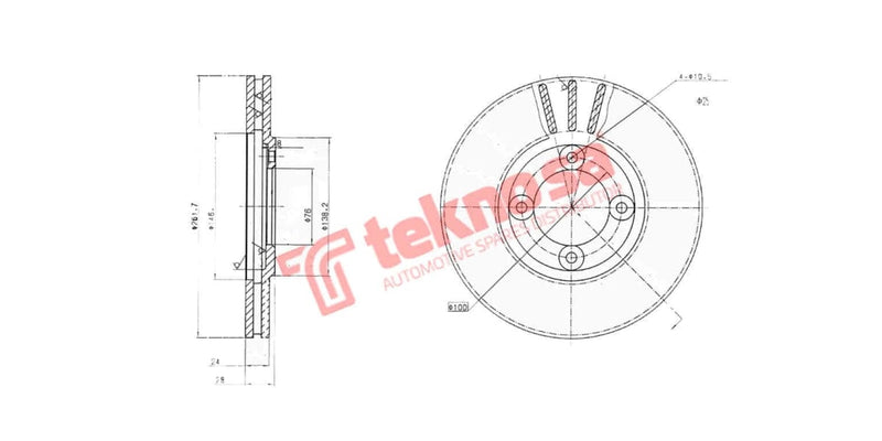 Brake Disc Toyota Cressida 81-87 (Fv)