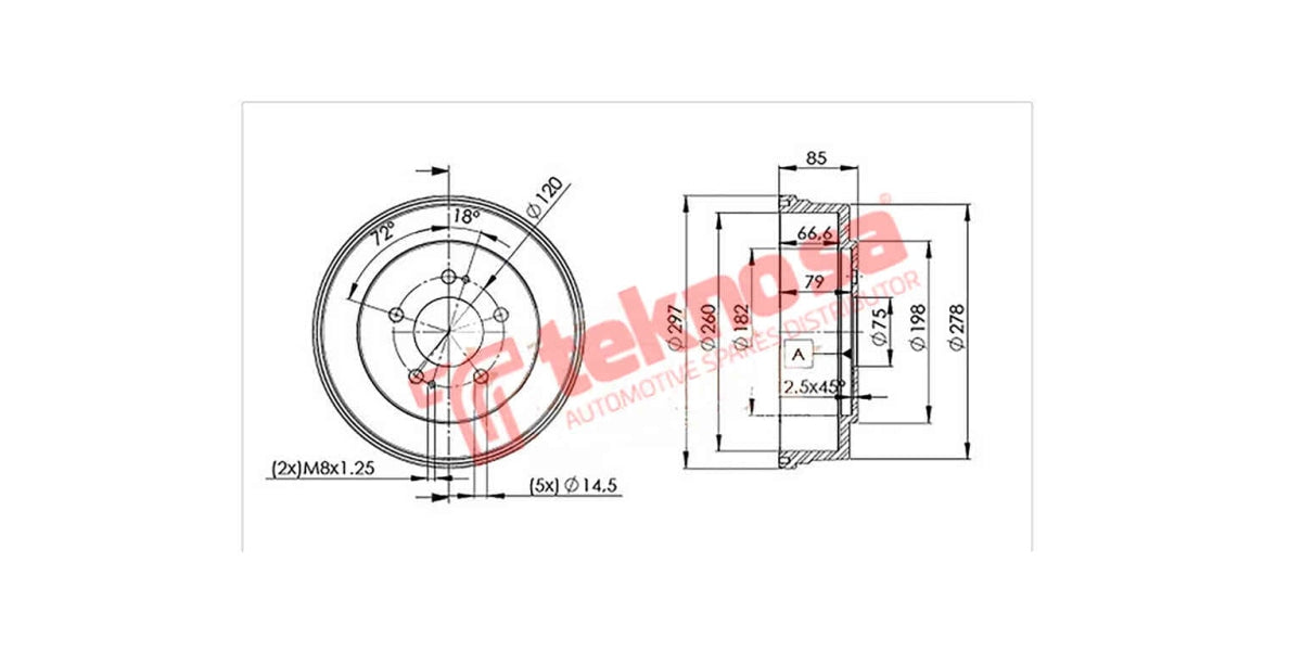 Brake Drum Hyundai H100 06-