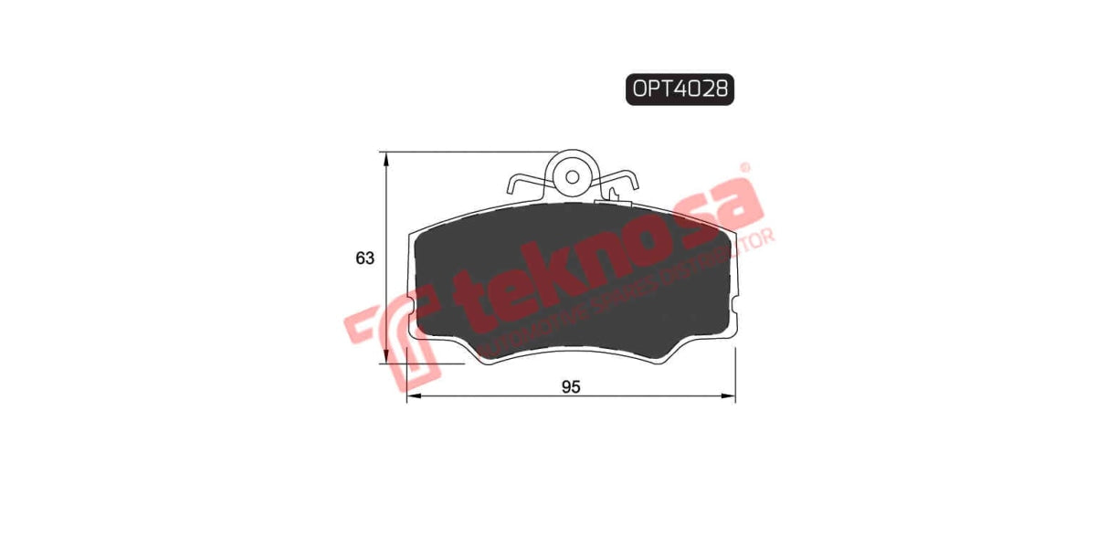 Brake Pad Alfa 33 90- ( F )