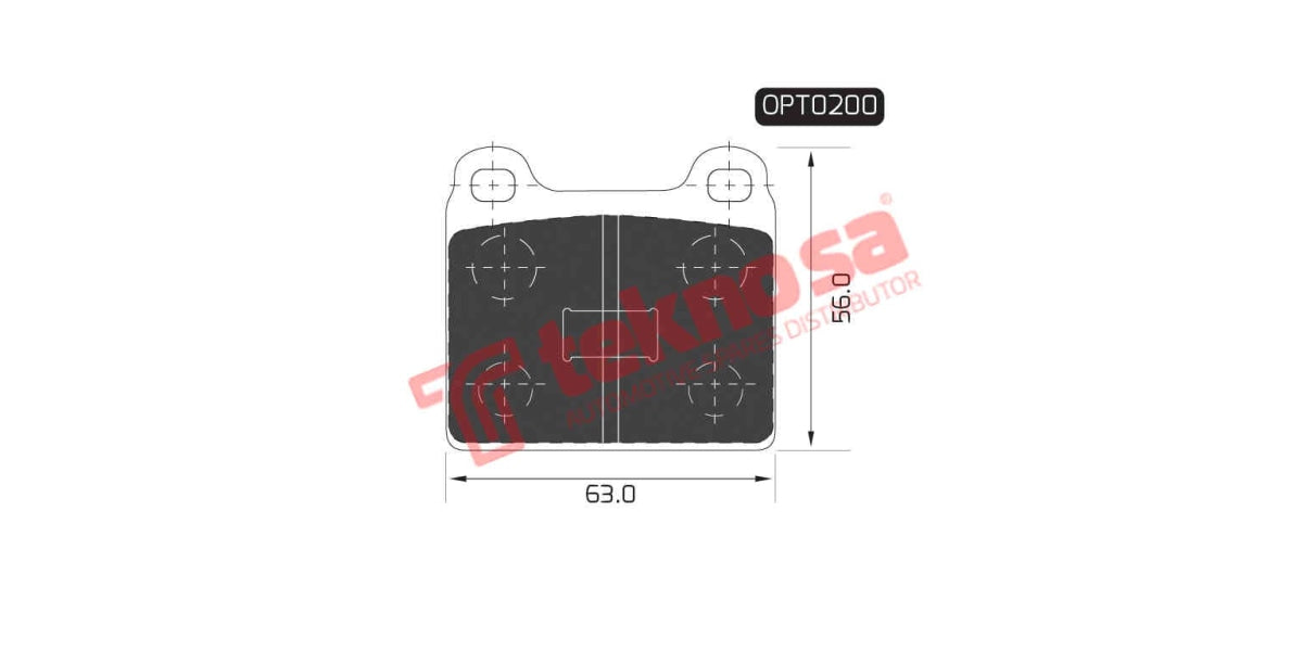 Brake Pad Audi 80 76-81 ( F )