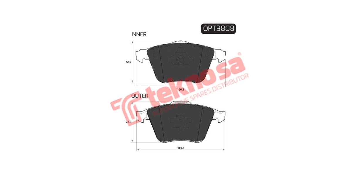 Brake Pad Audi A4 01- ( F )