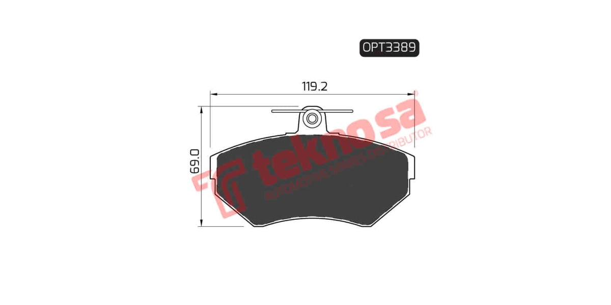 Brake Pad Audi A4 98-01 ( F )