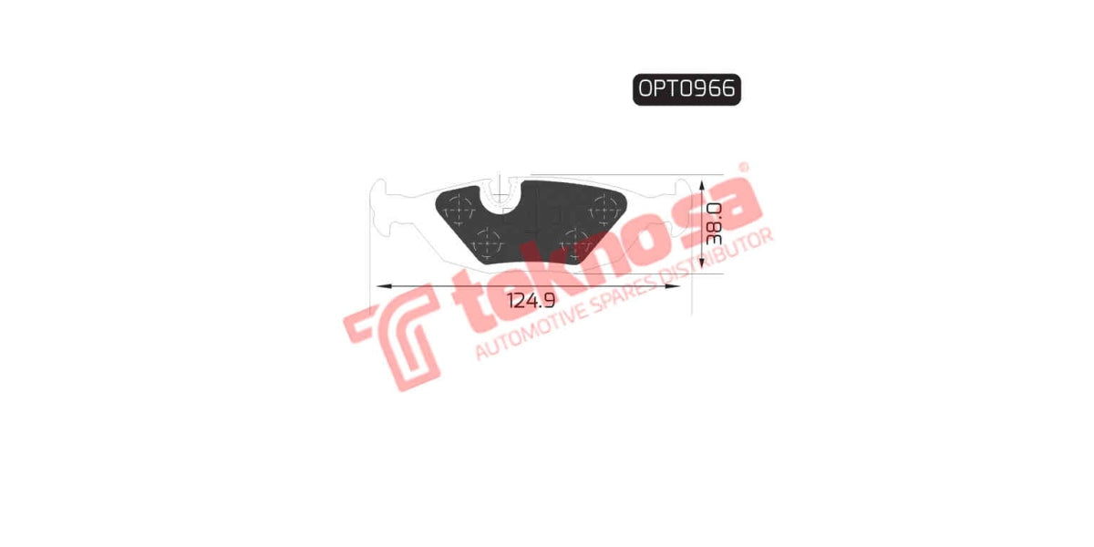 Brake Pad Bmw 3-Series [E30] 82-92 ( R )