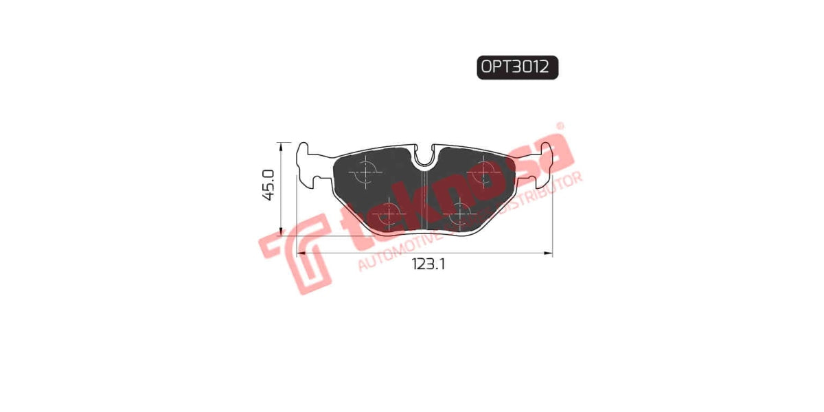 Brake Pad Bmw 3-Series [E36] 88-93 ( R )