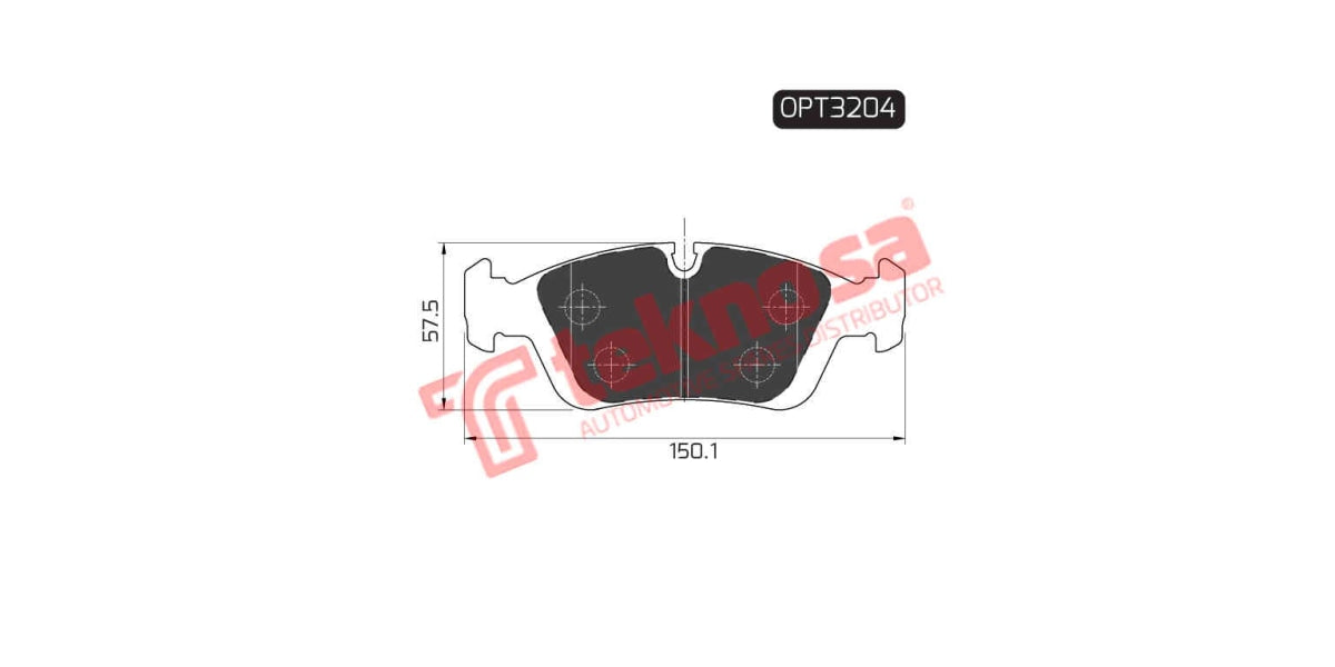 Brake Pad Bmw 3-Series [E46] 99-01 ( F )