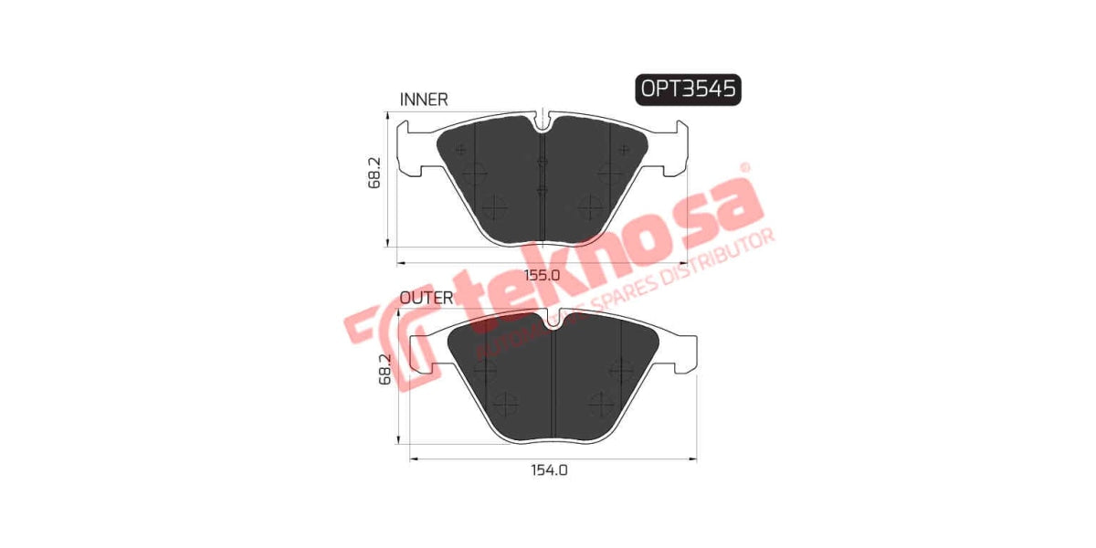 Brake Pad Bmw 3-Series [E90] 05-08 ( F )