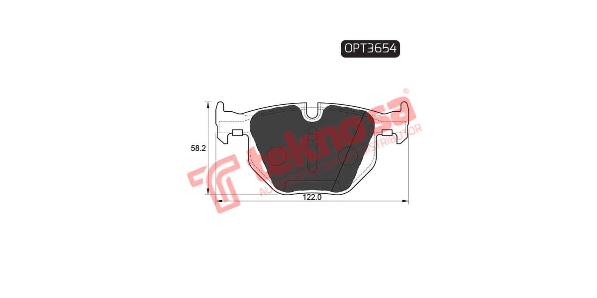 Brake Pad Bmw 3 Series E90 05- ( R )