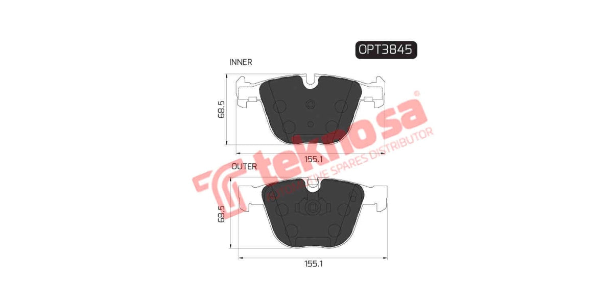 Brake Pad Bmw 3-Series [E92/E93] 06- ( F)