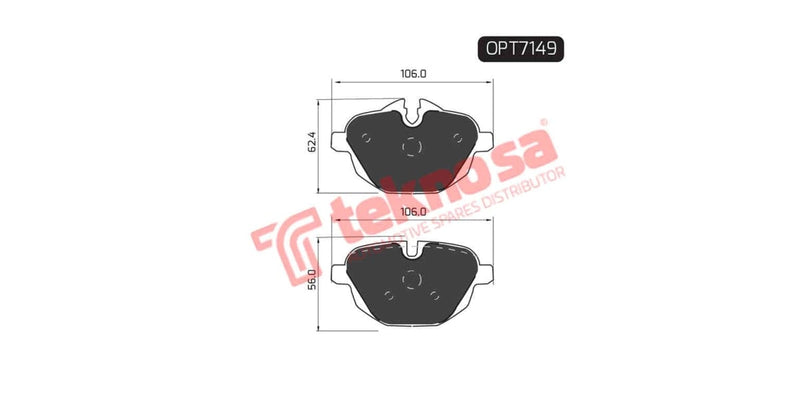 Brake Pad Bmw 5 Series E60 08- ( R )