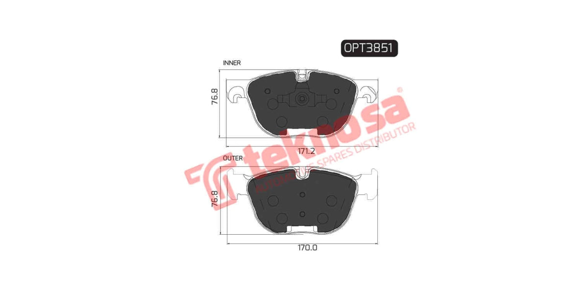 Brake Pad Bmw X5 [E70] 08- ( F )