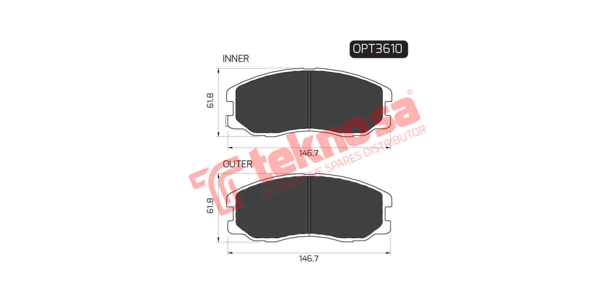 Brake Pad Chevrolet Captiva 07-17 ( F )