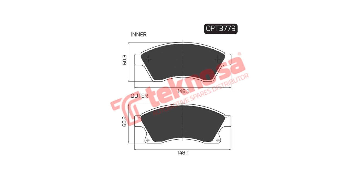 Brake Pad Chevrolet Cruze 09- ( F )