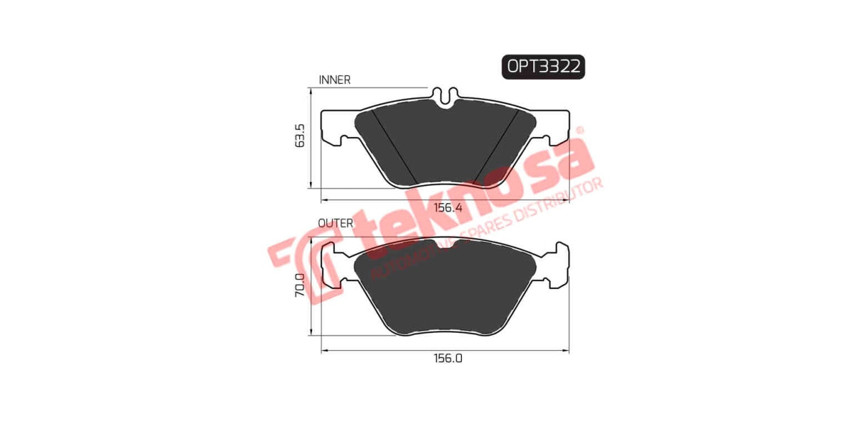 Brake Pad Chrysler Crossfire 05- ( F )