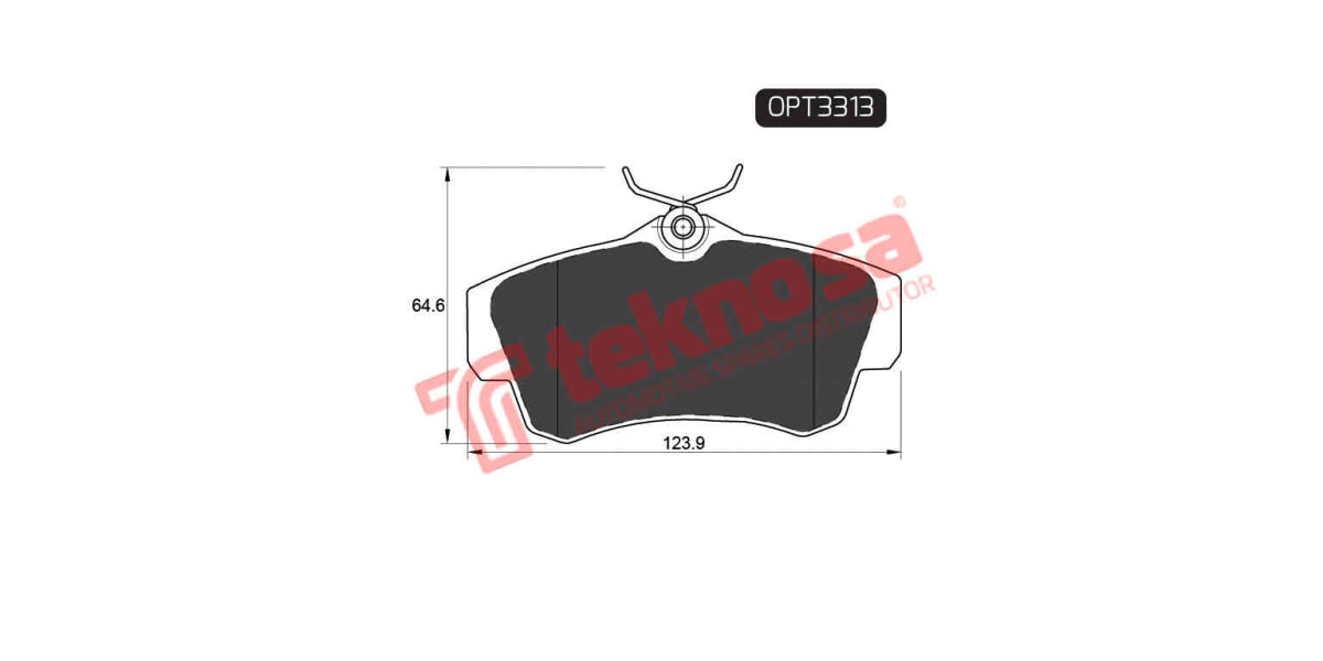 Brake Pad Chrysler Pt Crusier 00- ( F )