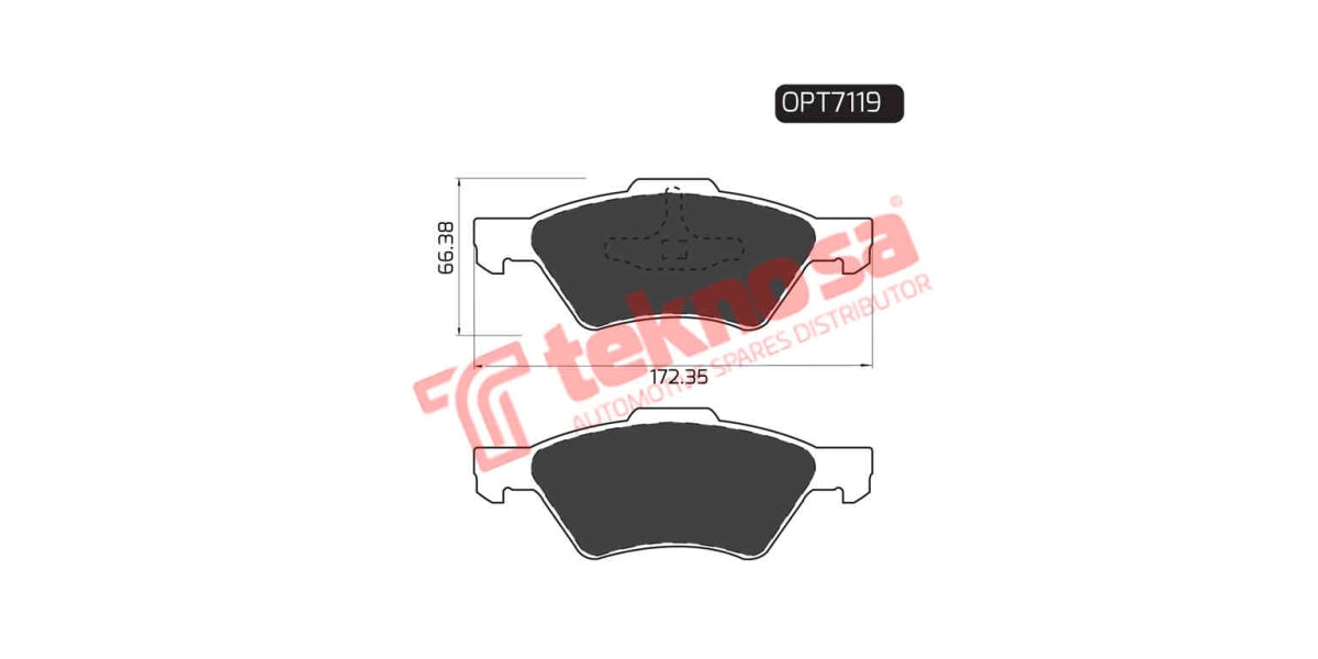 Brake Pad Chrysler Voyager 00- ( F )