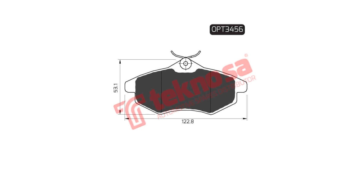 Brake Pad Citroen C2 03- ( F )