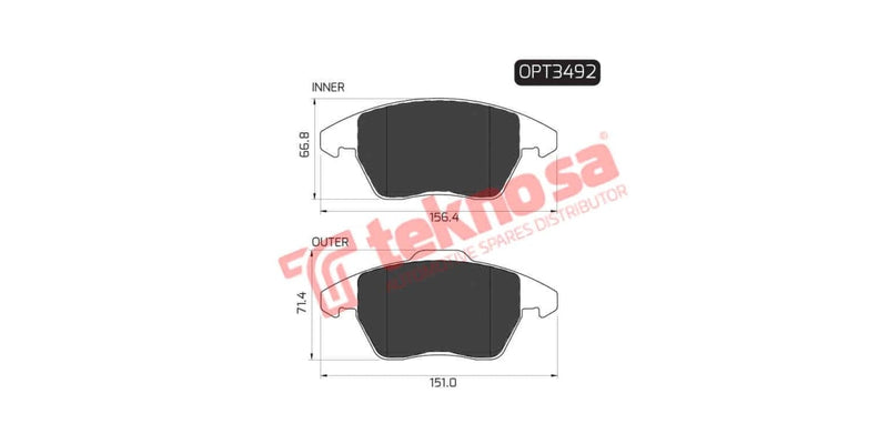 Brake Pad Citroen C4 04- ( F )