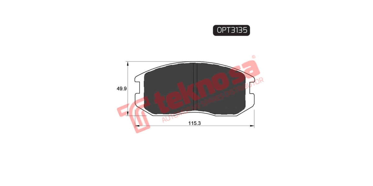 Brake Pad Daihatsu Terios 97- ( F )