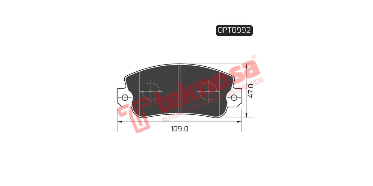 Brake Pad Fiat Uno 90-05 ( F )