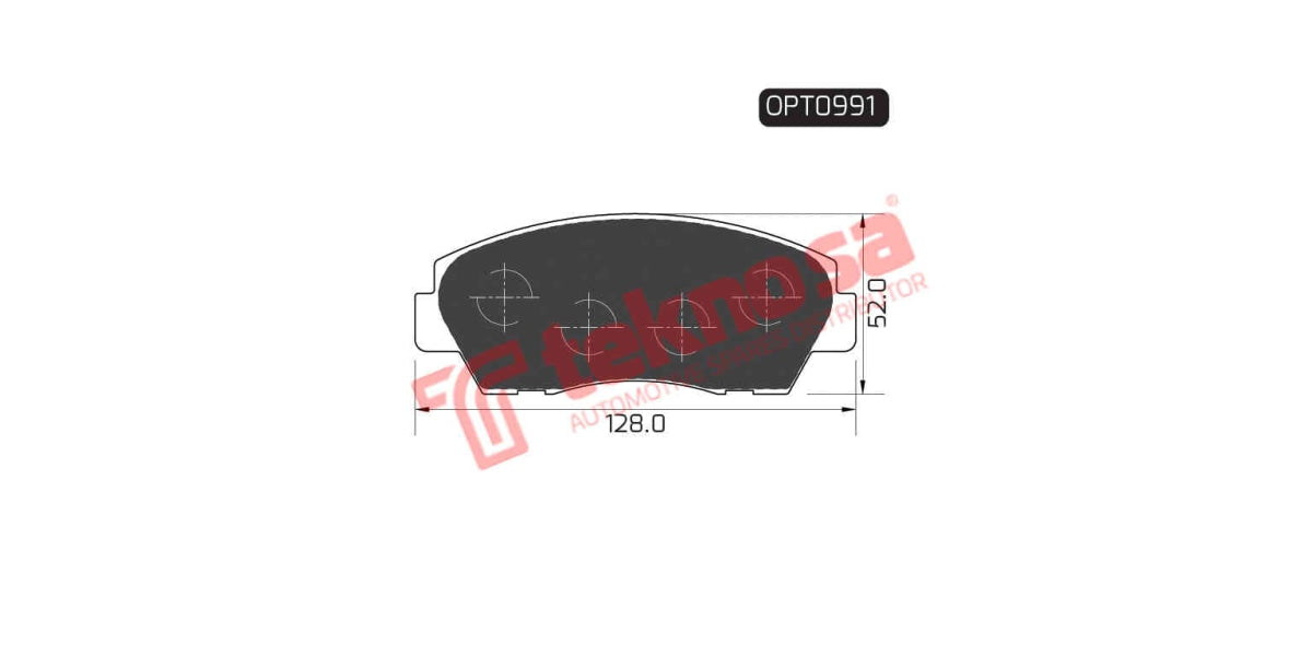 Brake Pad Ford Courier 90-97 ( F )