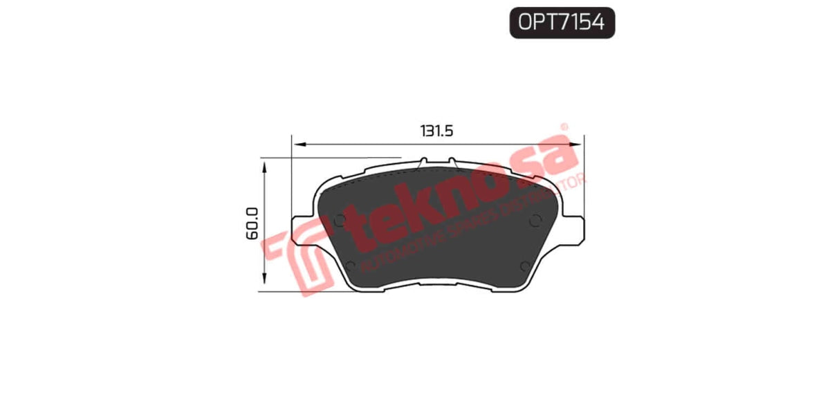 Brake Pad Ford Fiesta 13- ( F )