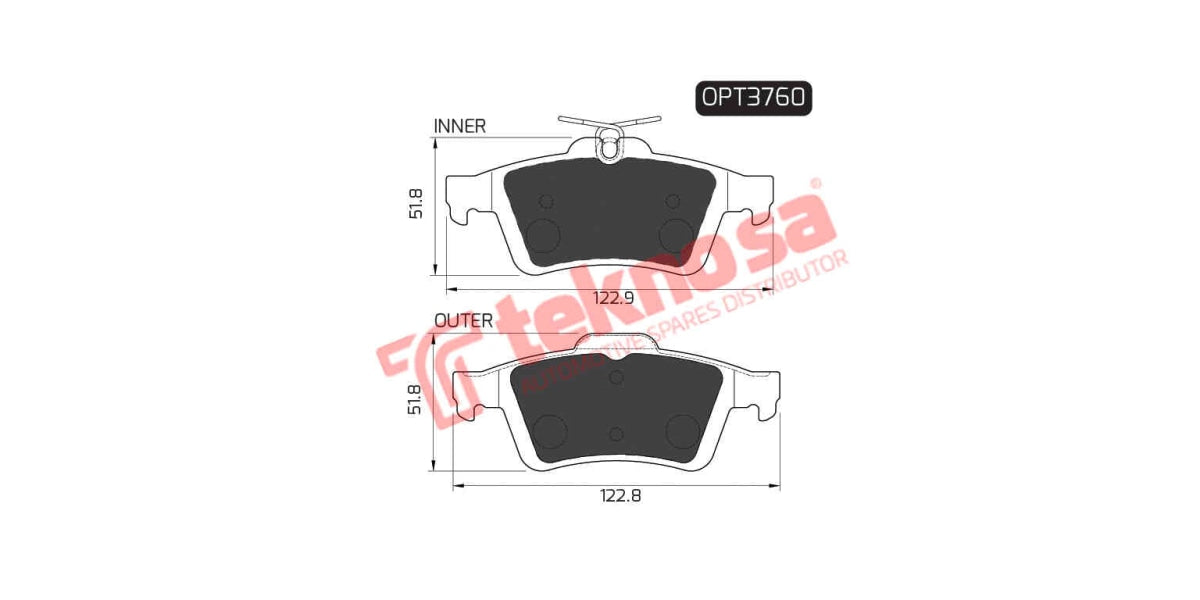 Brake Pad Ford Focus [2] 05- ( R )