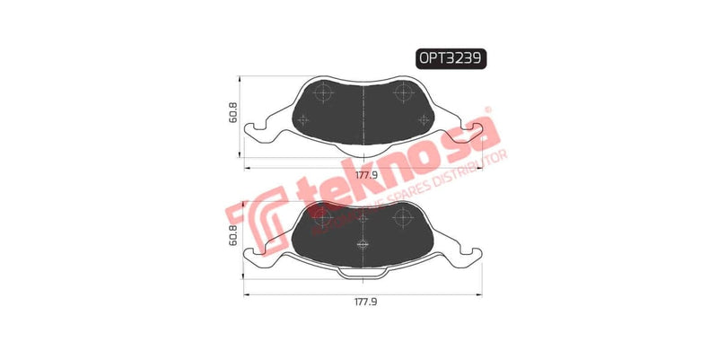 Brake Pad Ford Focus 2.0I 99 ( F )