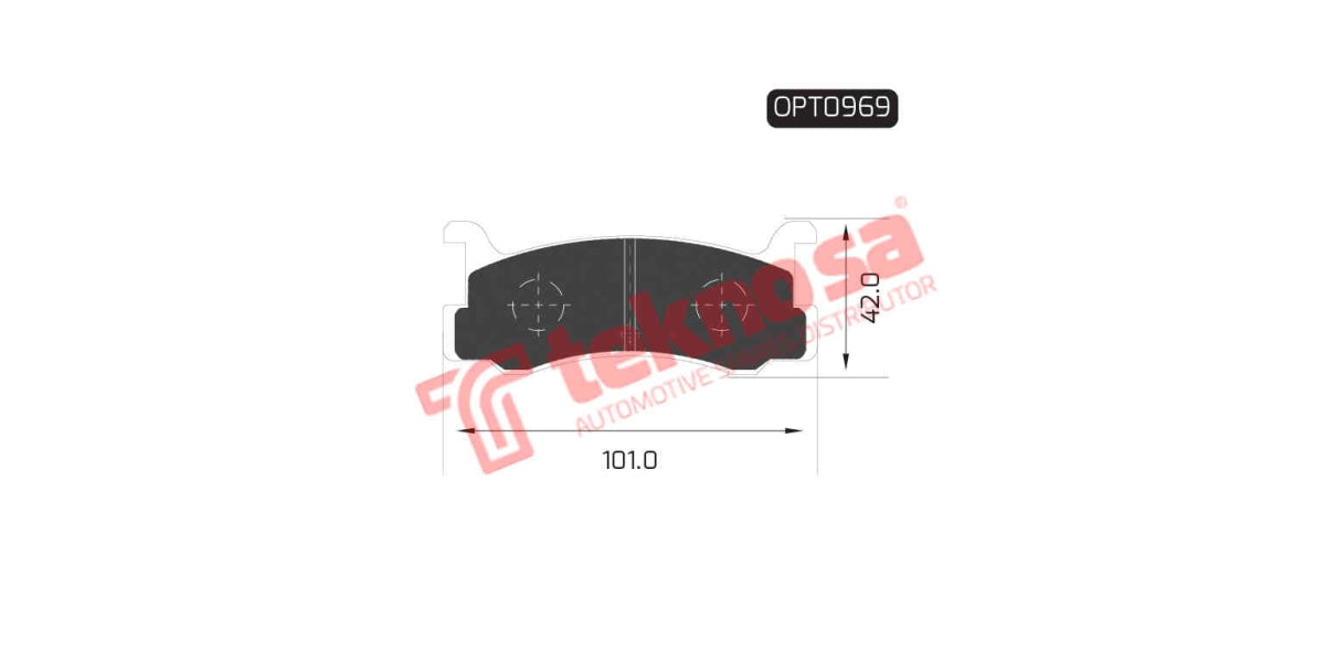 Brake Pad Ford Laser Tracer 91-98 ( R )