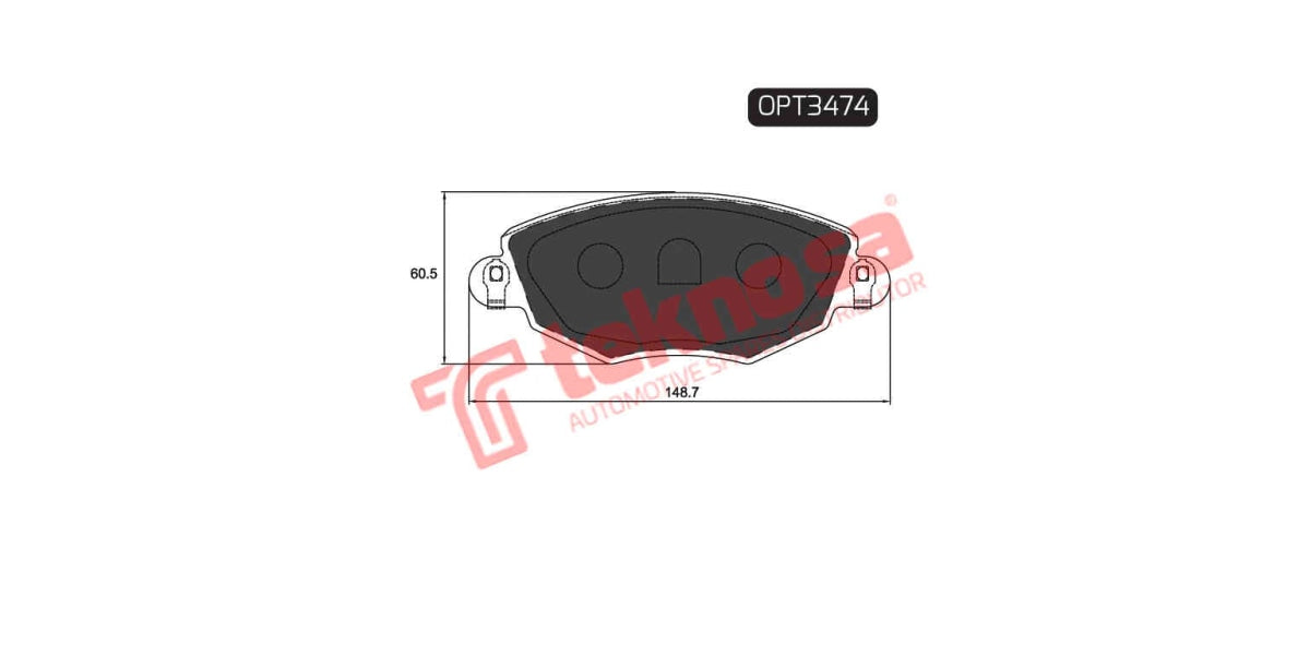 Brake Pad Ford Mondeo 00- ( F )