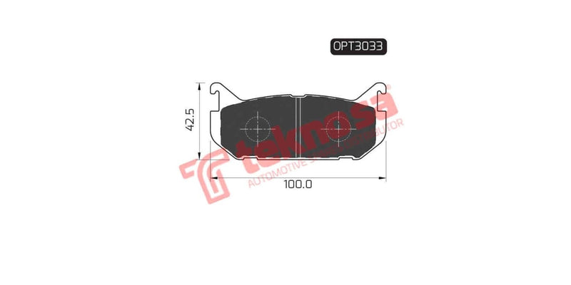 Brake Pad Ford Telstar 2.0I 93-97 ( R )