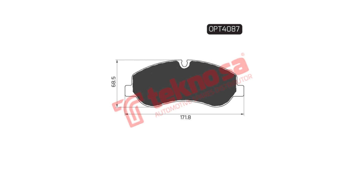 Brake Pad Ford Transit 14- ( F )