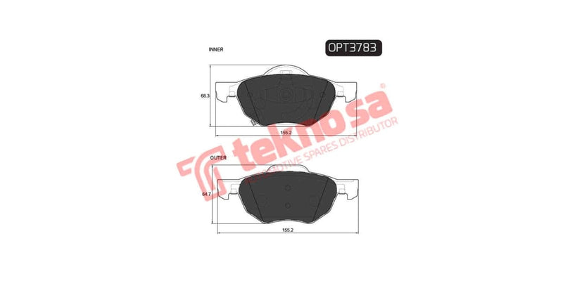 Brake Pad Honda Accord 03- ( F )
