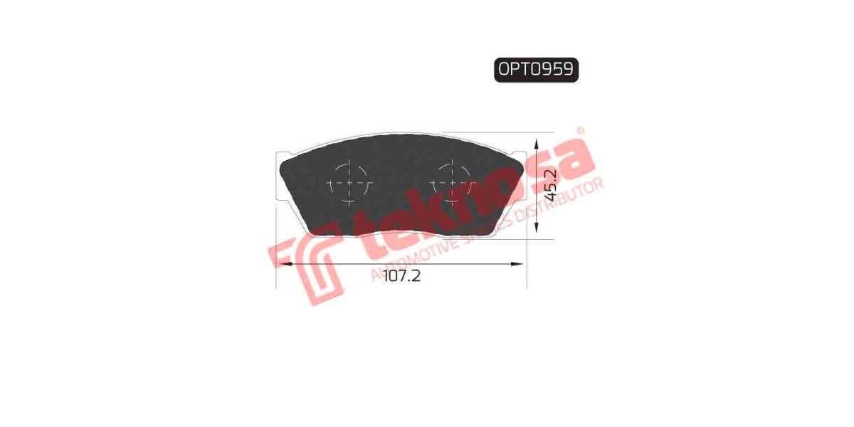 Brake Pad Honda Ballade 84-89 ( F )