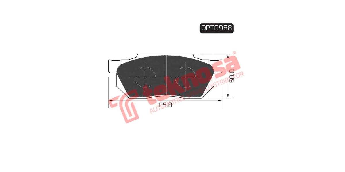 Brake Pad Honda Ballade 89-92 ( F )