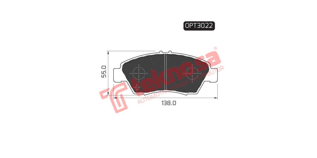 Brake Pad Honda Ballade 92-96 ( F )