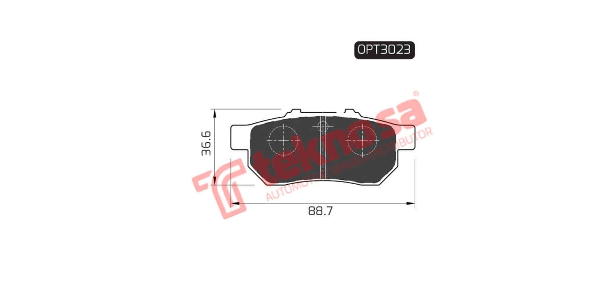 Brake Pad Honda Ballade 92-96 ( R )