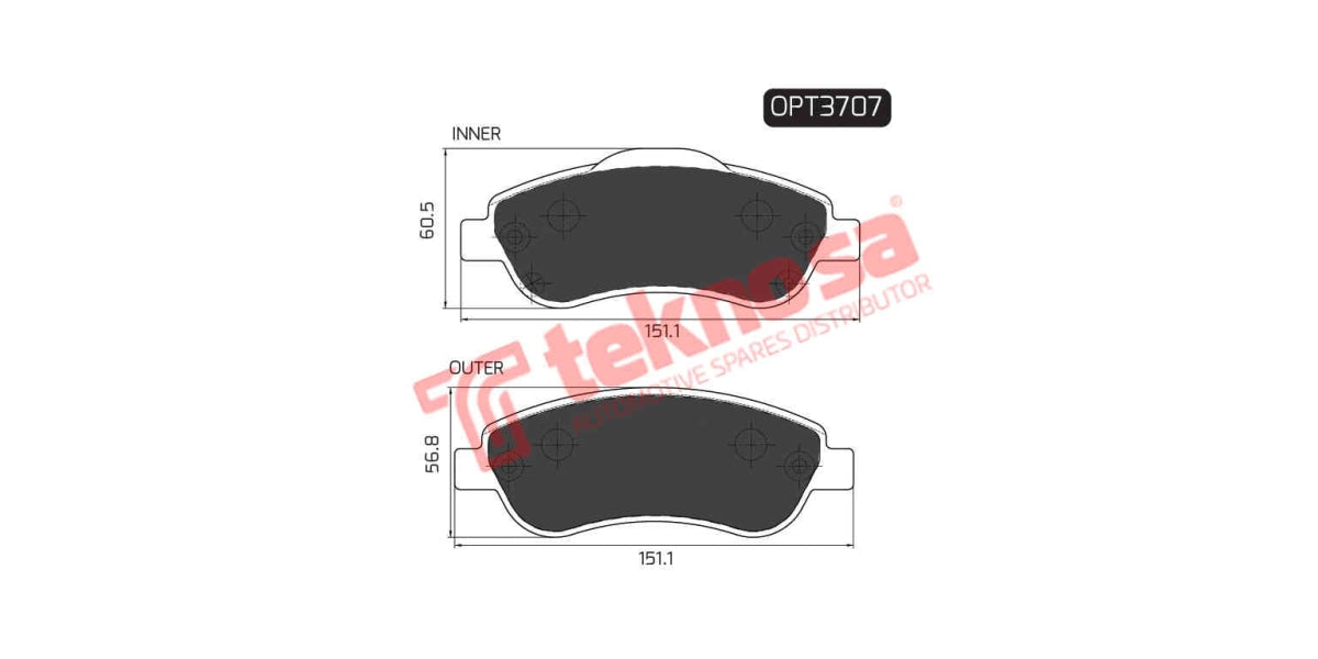 Brake Pad Honda Crv 08- ( F )