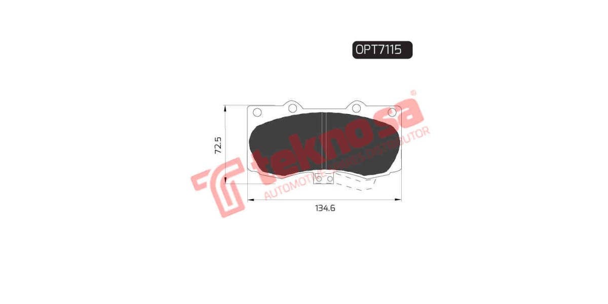 Brake Pad Hummer H3 06- ( F )