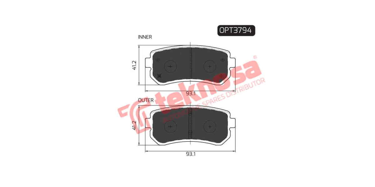 Brake Pad Hyundai Accent 06- ( R )